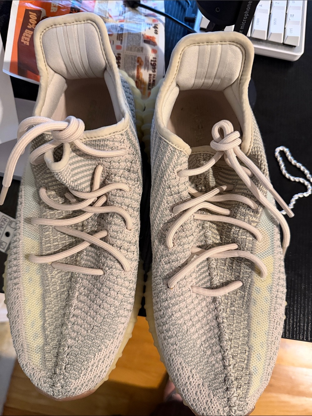 Men's Knit LaceNeutral Cream adidas Yeezy